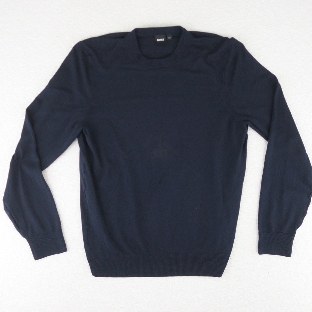 Hugo‎ Boss Crewneck Sweater Mens Medium Black